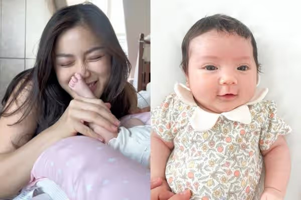 Jessica Iskandar Akhirnya Memperlihatkan Wajah Putrinya, Baby Hagia