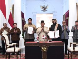 Presiden Saksikan Penandatanganan MoU Proyek Hunian 1 Juta Unit antara Indonesia dan Qatar