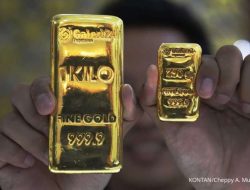 Harga Emas Terkini: Pegadaian, Antam, UBS, dan Galeri 24 Hari Ini (10/4/2025) Harga Emas Terkini: Pegadaian, Antam, UBS, dan Galeri 24 Hari Ini (10/4/2025)