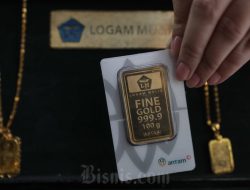 Harga Emas Antam Meningkat Drastis, 1 Gram Capai Rp1.904.000 Hari Ini