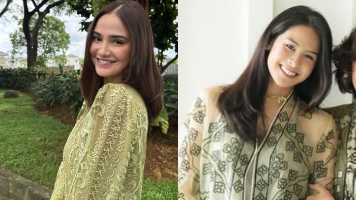 3 Selebriti Pilih Baju Hijau untuk Lebaran, Tinggalkan Tren Burgundy dan Mahogany