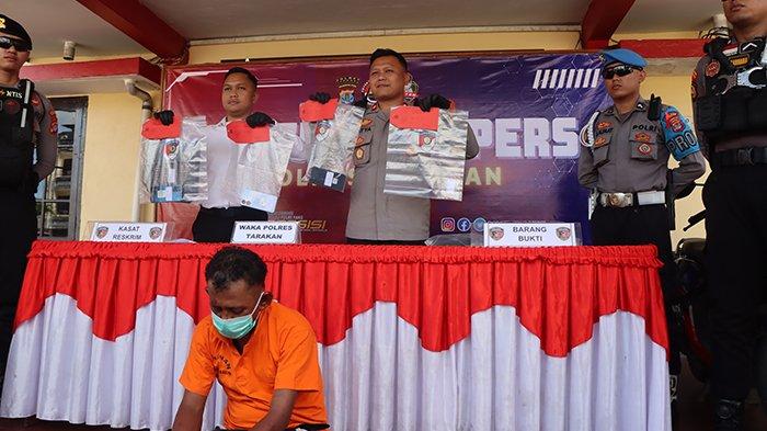 Pelaku Rampok Dicaptur Polres Tarakan: Uang Hasil Kecurian Untuk Perjudian Online