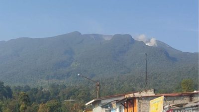 Badan Geologi: Kegiatan Gempa di Gunung Gede Mulai Mereda