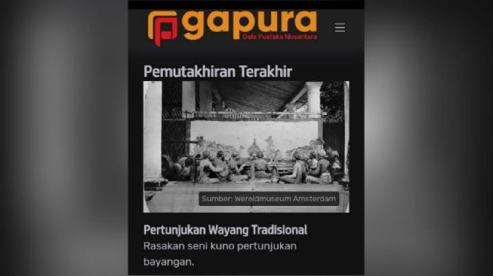 Gala Pustaka Nusantara Kumpulkan Literasi dan Dokumentasi Budaya Digital