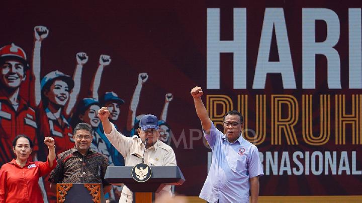 Di Hari Buruh, Prabowo Dorong Marsinah Jadi Pahlawan Nasional