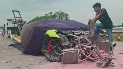 Awal Kerusuhan Lamborghini Revuelto Hancur di Tol Jombang: Melewati Batas Kecelakaan