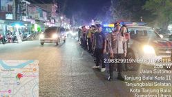 Polres Tanjungbalai Tingkatkan Patroli Malam Untuk Lawan Preman dan Kriminal Jalan
