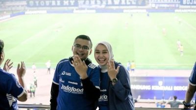 Gambaran Unik Calon Wabup Garut yang Dilamar di Stadion Persib oleh Anak Dedi Mulyadi