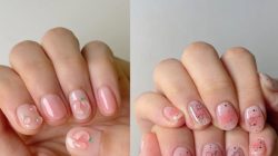 7 Inspirasi Nail Art dengan Motif Peach, Sempurna Untuk Musim Panas!
