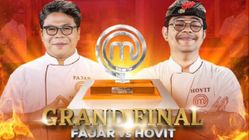 Grand Final MasterChef Indonesia Musim 12: Fajar vs Hovit, Siap-siap untuk Pertunjukan Perjuangan Menuju Juara!