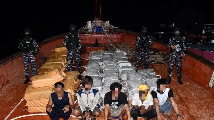 Kronologi Operasi TNI AL: Gagalkan Penyelundupan Narkoba Terbesar dengan Bobot 1,9 Ton Bernilai Rp7 Triliun