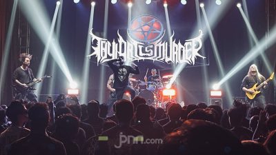 Thy Art Is Murder Berikan Penampilan Ganas di Hammersonic The Convention