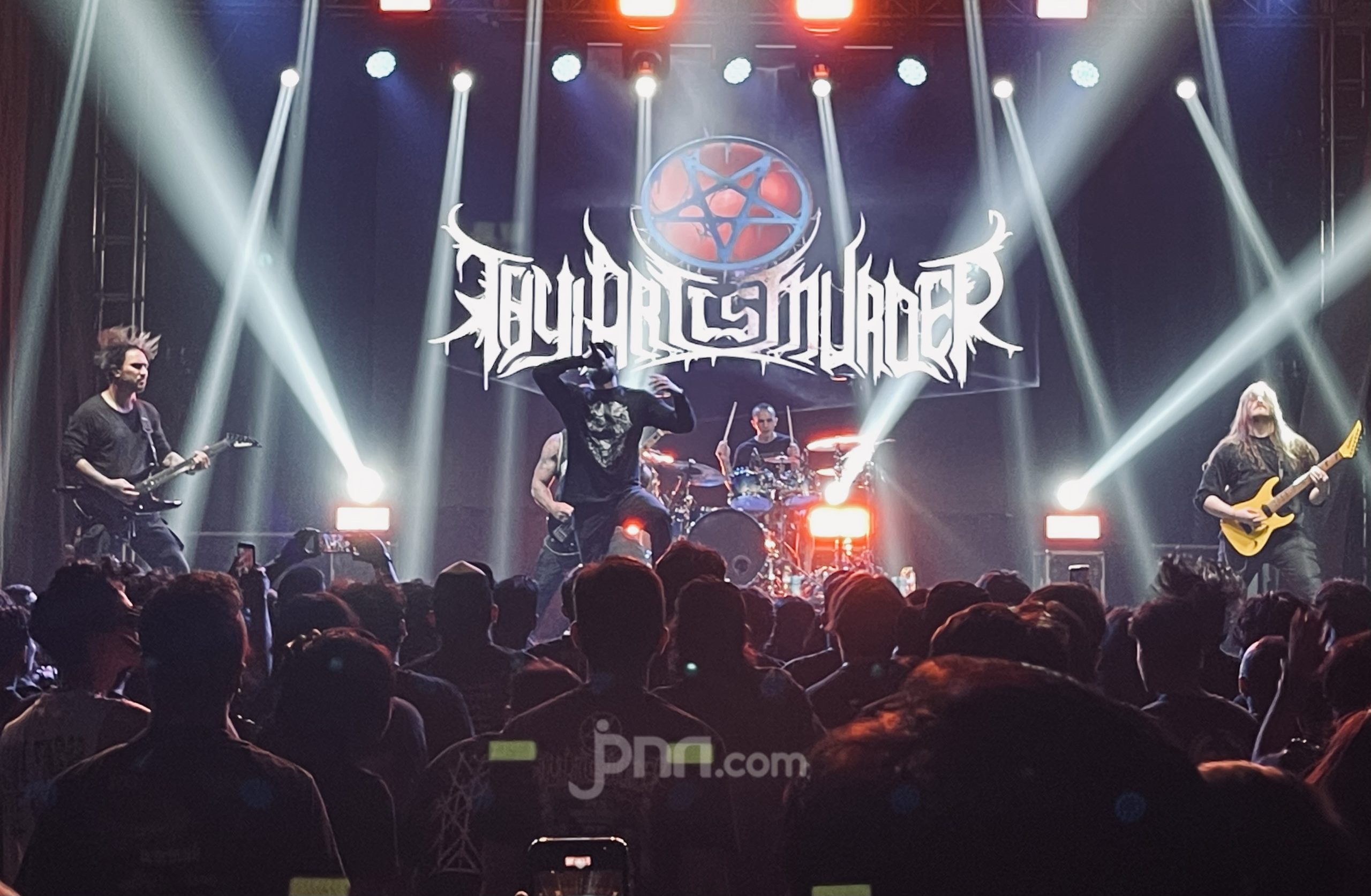 Thy Art Is Murder Berikan Penampilan Ganas di Hammersonic The Convention