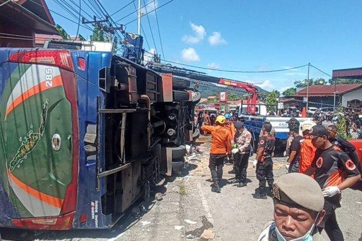 Innalillahi, Tragedi Bus ALS di Padang Panjang: 12 Jiwa Tercabut oleh Musibah