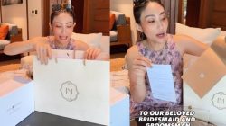Isi Bingkisan Bridesmaids: Luna Maya dan Maxime, Ayu Dewi Unggah Kado Mewah dari skincare hingga Sepatu