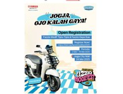 Waktunya Fazzio Berpendar di Sorotan Publik! Daftarkan Sekarang untuk Fazzio Modifest Yogyakarta 2025 Waktunya Fazzio Berpendar di Sorotan Publik! Daftarkan Sekarang untuk Fazzio Modifest Yogyakarta 2025