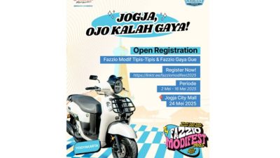 Waktunya Fazzio Berpendar di Sorotan Publik! Daftarkan Sekarang untuk Fazzio Modifest Yogyakarta 2025