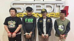 Polisi Geladak Oknum ORMAS Diduga Preman Teor Pedagang di Depok