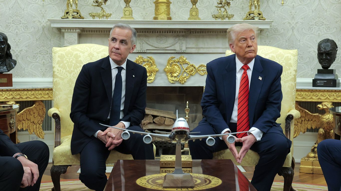 Trump touts free “Golden Dome” for Canada, as PM Carney pushes for closer ties with EU