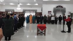Bupati Dony Melantik 16 Pejabat Tingkat Tinggi di Sumedang