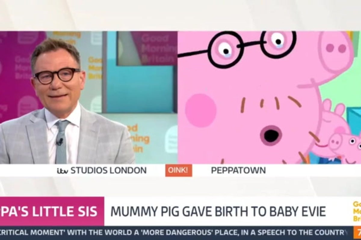 Daddy Pig ‘Breaks Down in Tears’ During Historic Live TV Interview