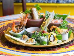 Macron Savors Vietnamese Spring Rolls and Vermicelli Soup in Hanoi Macron Savors Vietnamese Spring Rolls and Vermicelli Soup in Hanoi