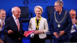 EU Update: von der Leyen Honored with Charlemagne Prize