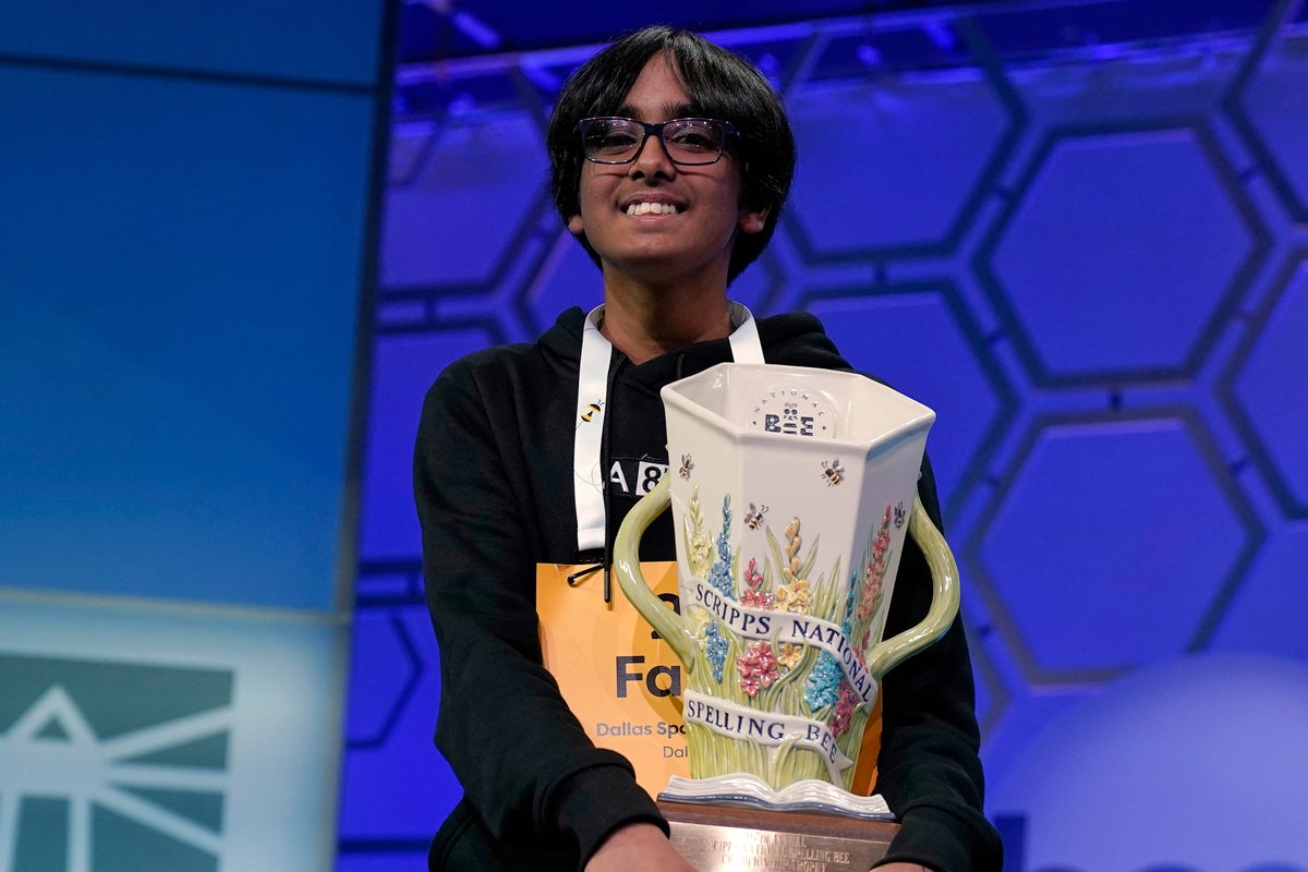 Thirteen-Year-Old Faizan Zaki Triumphs in 2025 Spelling Bee, Avenging Last Year’s Second-Place Finish