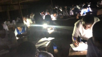 Outrage Grows as Nigerian Students Sit for Major Exams by Torchlight in Nightime Darkness