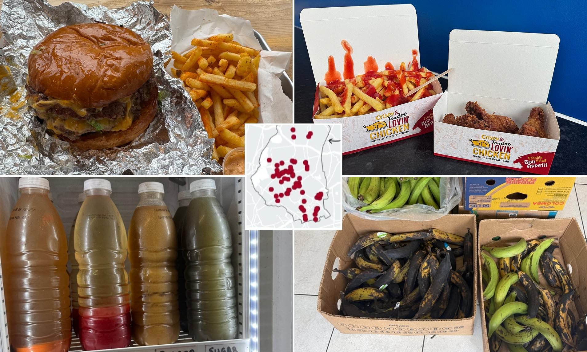 UK’s Worst Food Safety Hotspot: Streets Overrun by Unrated Takeaways and Shops