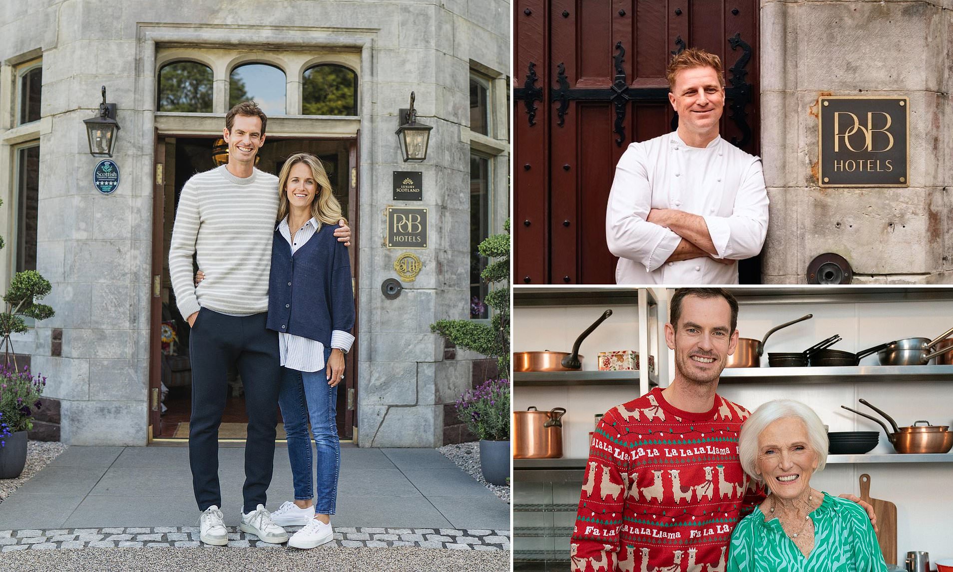 Sir Andy Murray Seeks Another Honor: A Michelin Star for His Luxurious Cromlix Experience