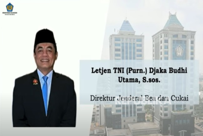 Letnan Jenderal (Purn.) Djaka Budhi Dilantik Sebagai Direktur Jenderal Bea Cukai Kemenkeu