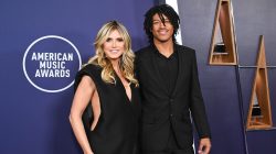Heidi Klum Steals the Show in All-Black Ensemble at 2025 AMAs, Shares Motherly Advice with Son Henry