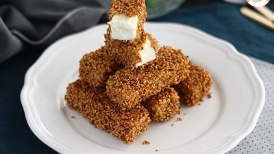 Sesame Feta Sticks: A Crispy Australian Snack