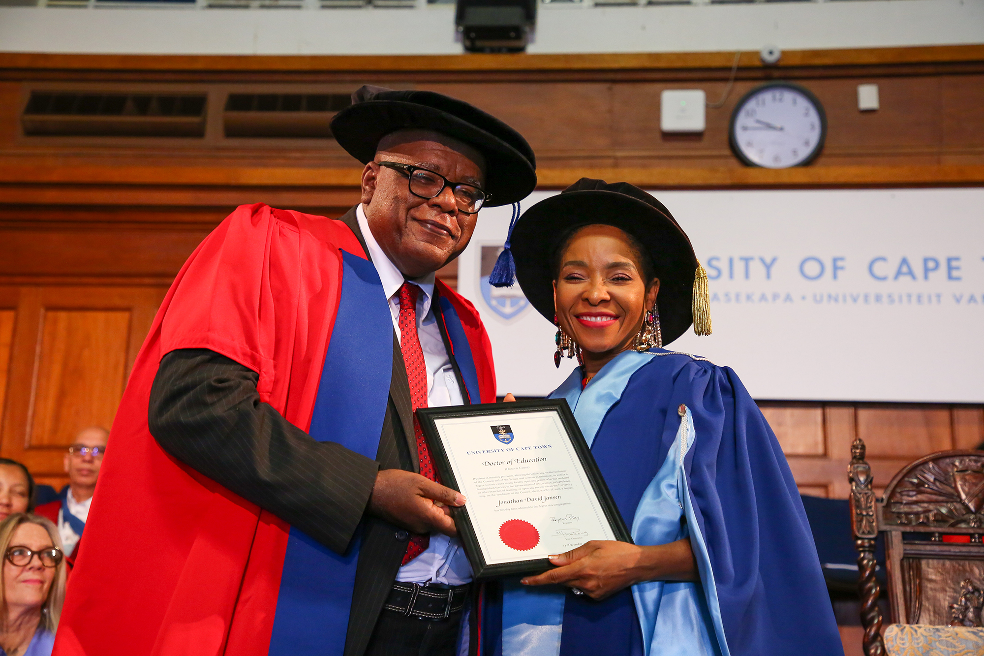 VIDEO: Patience Jonathan Honored: Celebrates New Honorary Degree from Rivers Varsity