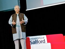 Prof Yunus Departing from London, Homebound by Saturday Prof Yunus Departing from London, Homebound by Saturday
