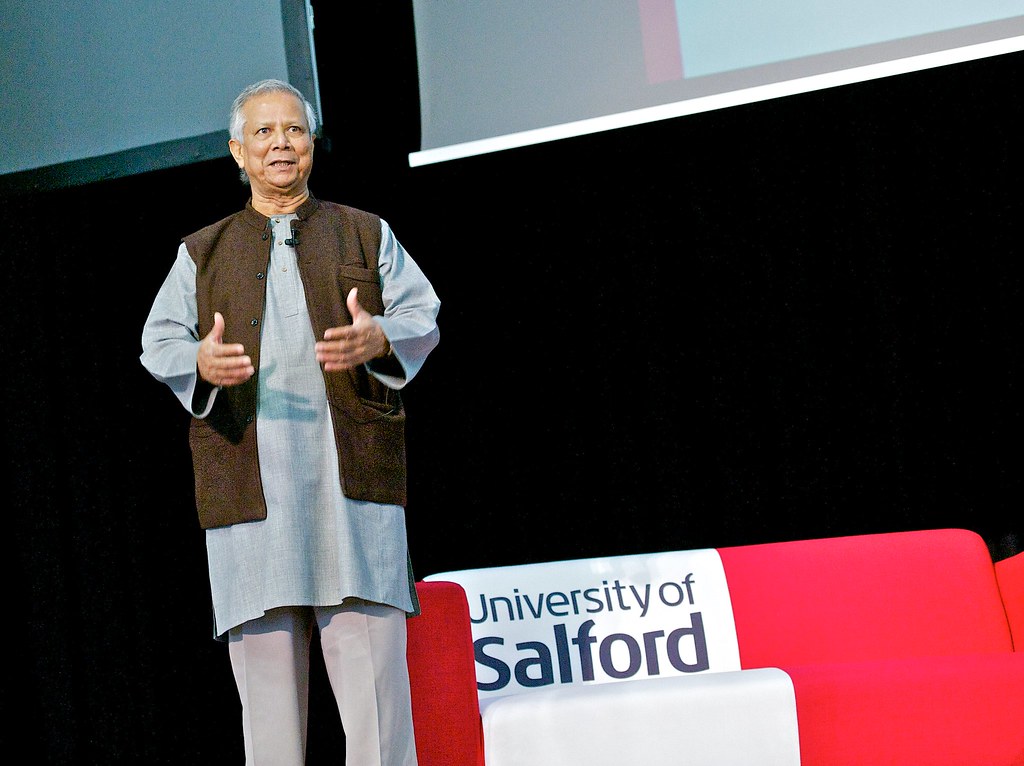 Prof Yunus Departing from London, Homebound by Saturday