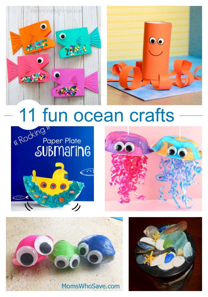 11 Awesome Ocean Crafts to Spark Kids’ Imagination