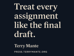 Insight Forge with Terry Mante: Finish Strong, Don’t Pass the Buck