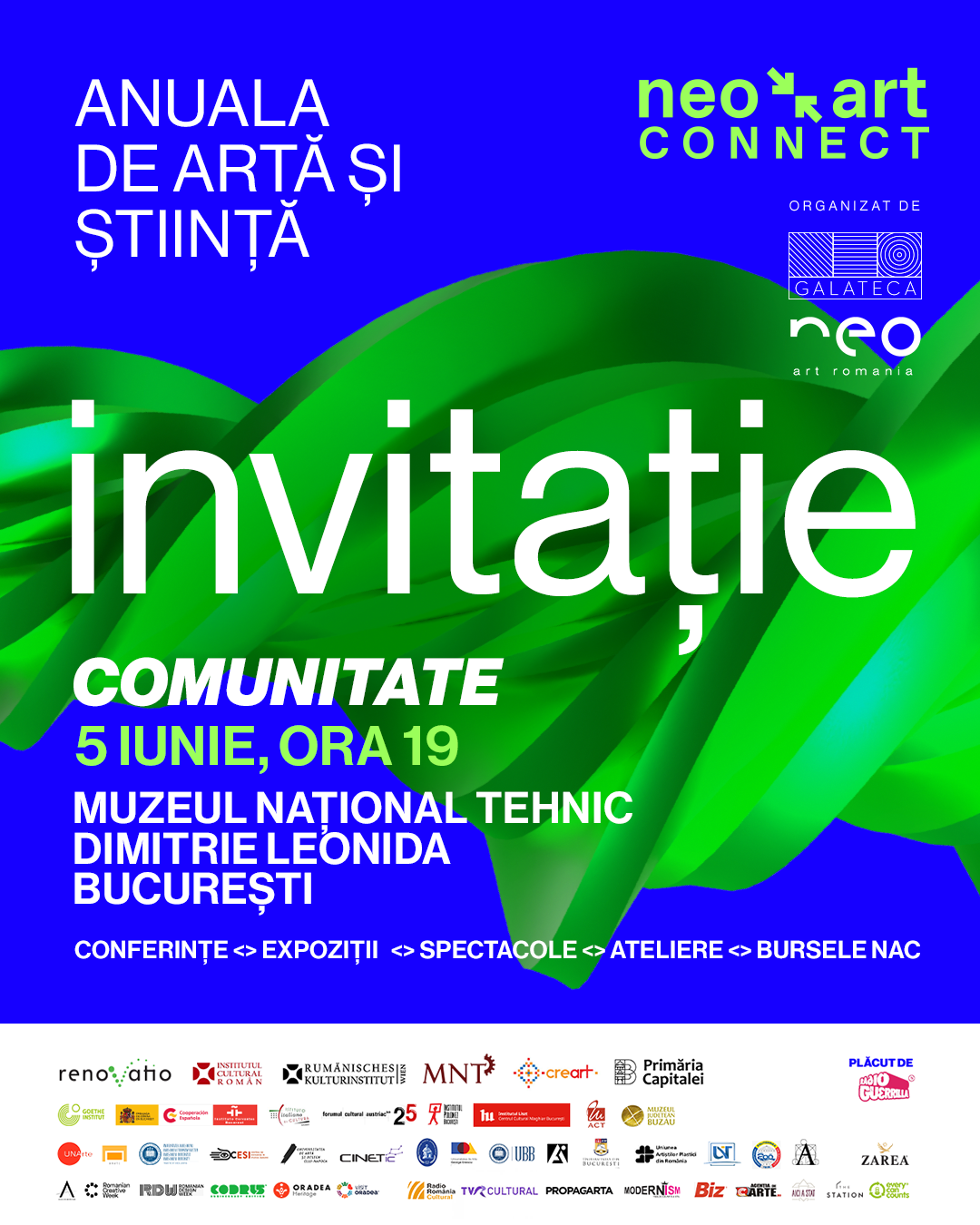 Neo Art Connect (NAC) – 3rd Edition: Blending Art, Science, and Community at the Dimitrie Leonida National Technical Museum