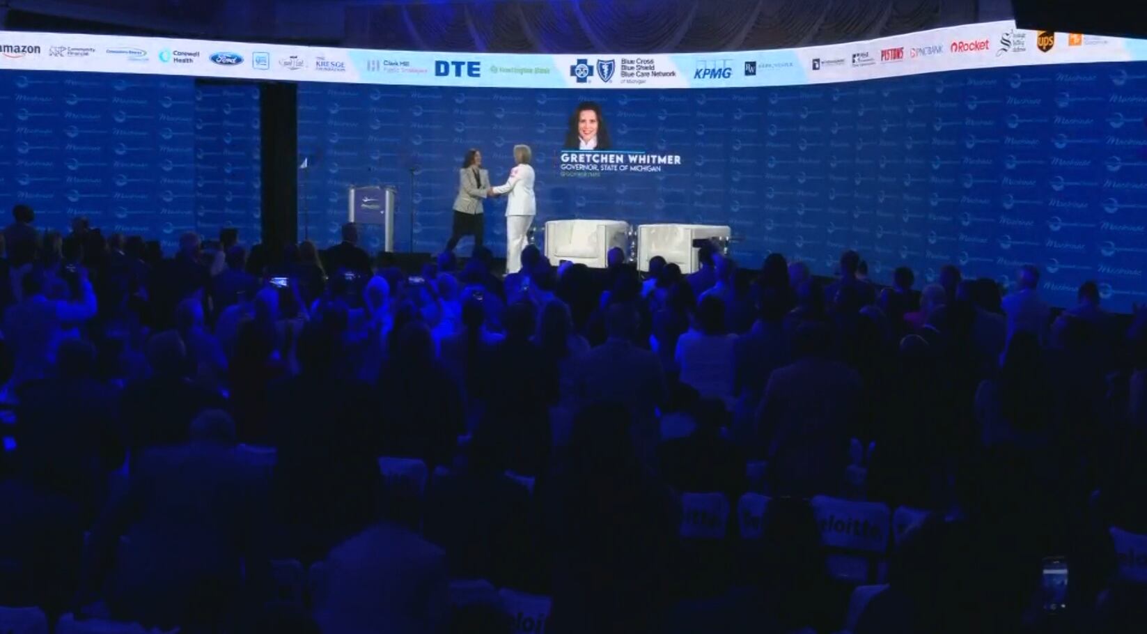 UPDATE: Whitmer Takes Center Stage at Mackinac Policy Conference with Keynote Address
