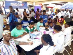 FDA Launches Health Screening and Anti-Tobacco Drive at Ho Market