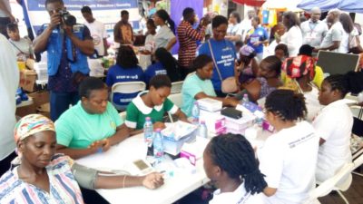FDA Launches Health Screening and Anti-Tobacco Drive at Ho Market