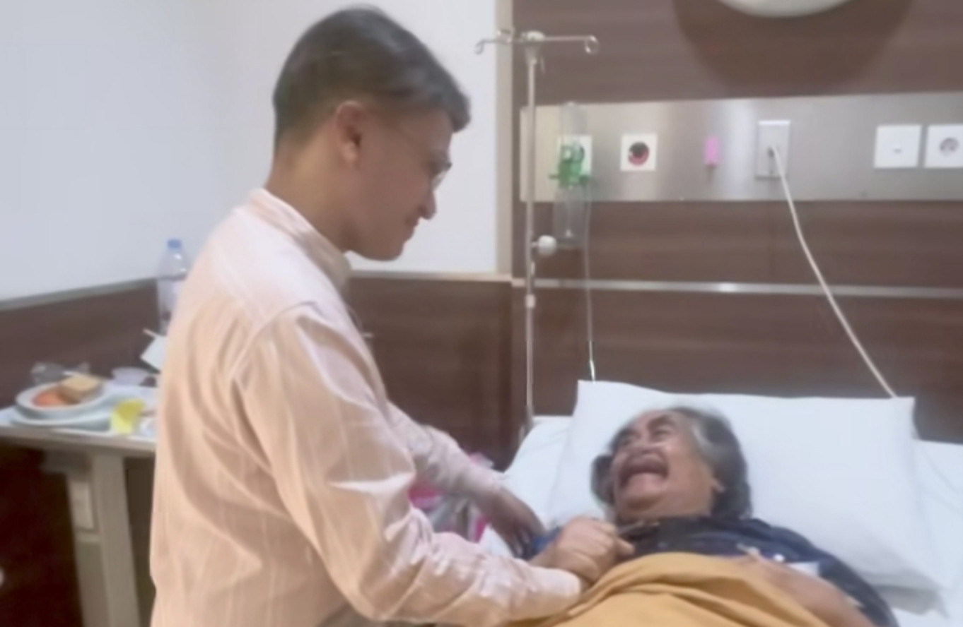 Ruben Onsu Dijenguk ke Rumah Sakit, Jaja Miharja Terharu dan Berterima Kasih