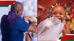 Ken Rapudo’s Lavish Gesture: Baby Africanah Receives a Rain of Cash on Her 2nd Birthday