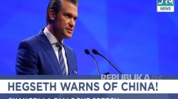 Kemenlu China Balas Menhan Hegseth Soal Taiwan: AS tak Boleh Bermain Api
