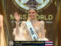 Opal Chuangsri Crowned Miss World 2025: Thailand’s Glittering Triumph