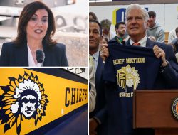 Republicans Flame Democrats Over New York’s Native-American Mascot Ban Republicans Flame Democrats Over New York’s Native-American Mascot Ban