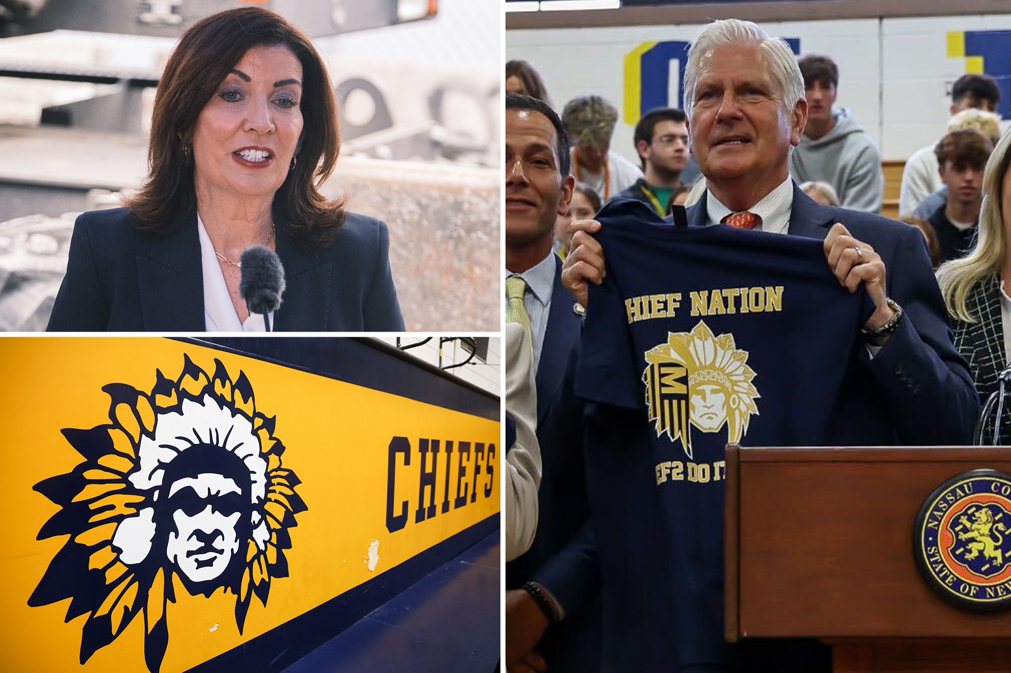 Republicans Flame Democrats Over New York’s Native-American Mascot Ban