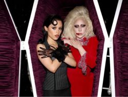 Lady Gaga Teams Up with Jenna for Electric ‘Wednesday’ Performance Lady Gaga Teams Up with Jenna for Electric ‘Wednesday’ Performance